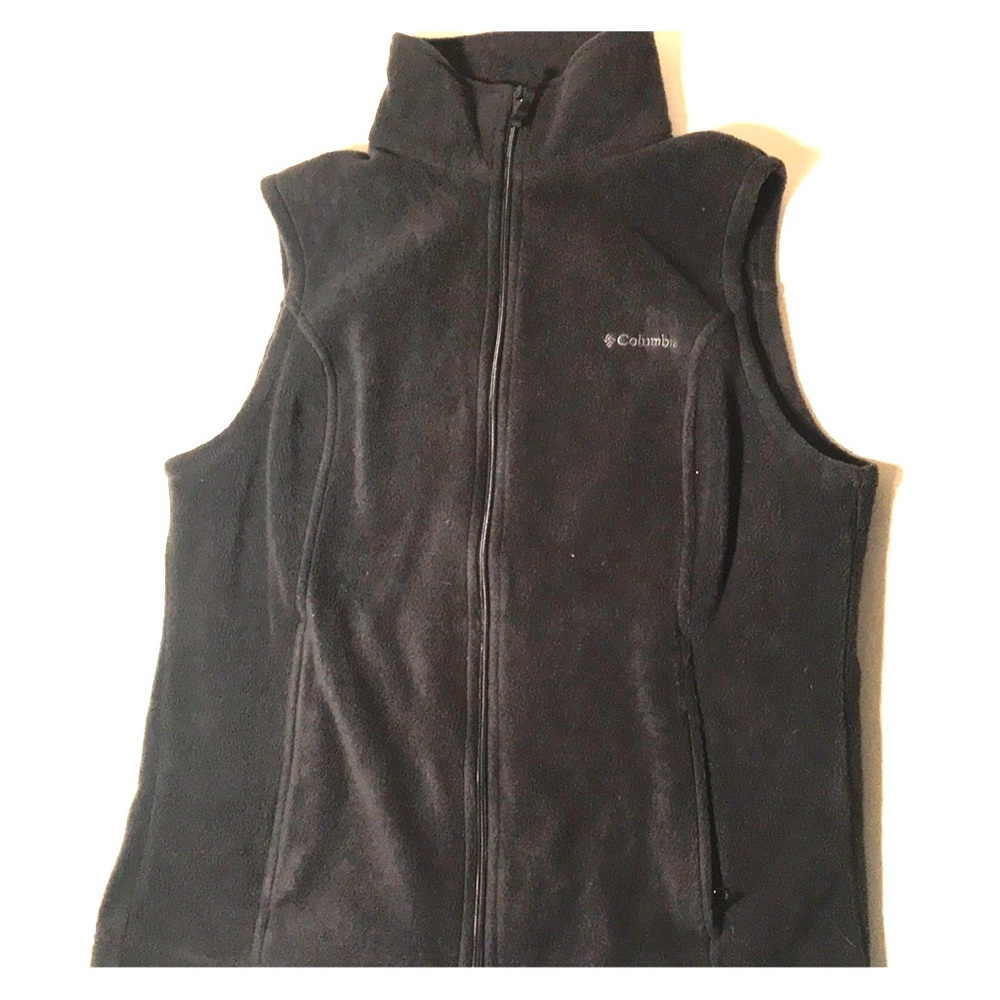 Women’s Fleece Columbia Zip-up Vest